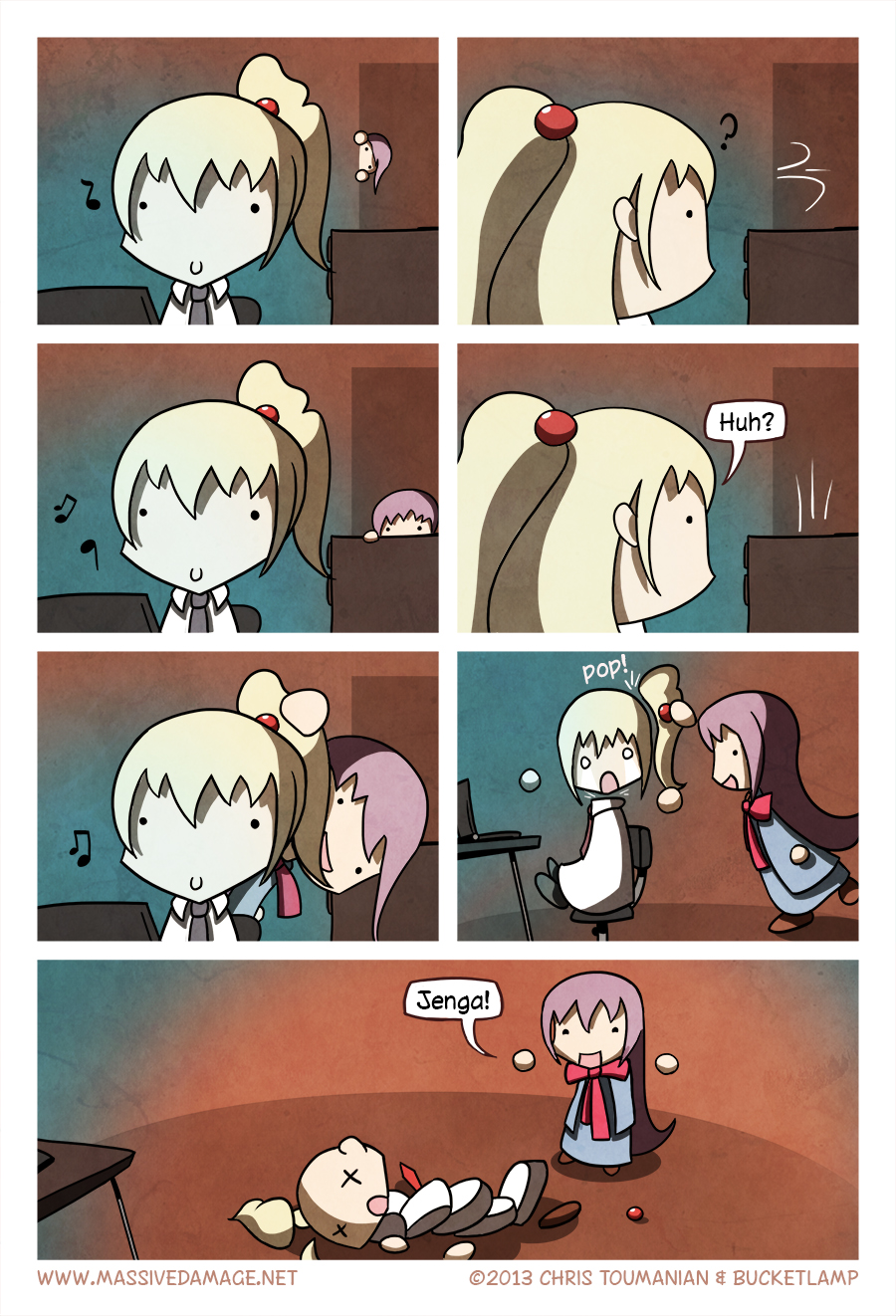 Hairpin — a comic by Chris Toumanian