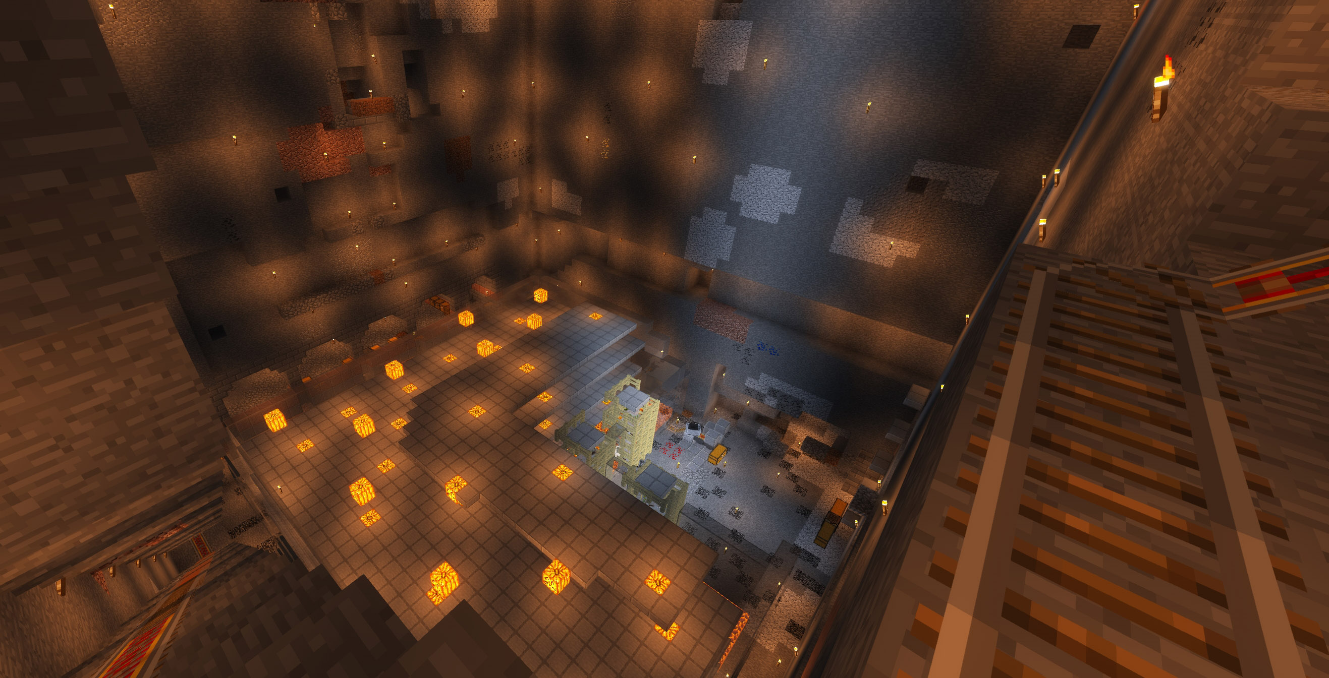 The community mine and slime farm