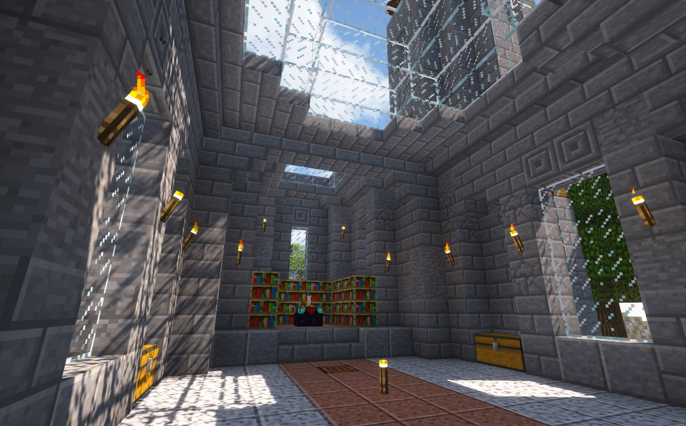 Inside the enchanted cathedral